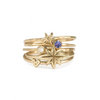 Itty-Bitty Heart Stacking Ring 9k Yellow Gold