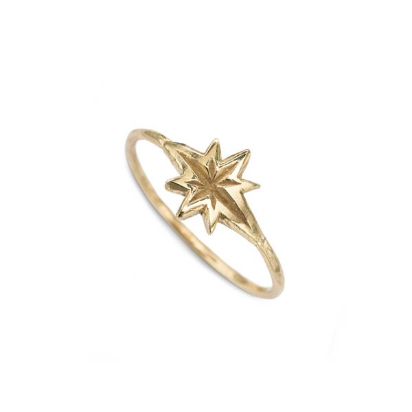 Astrid | Star Stacking Ring 9ct Gold