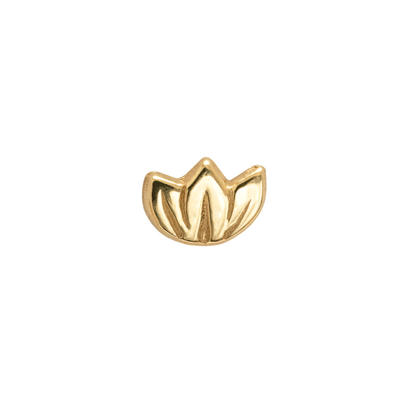 Lotus | Push-Fit Labret 9ct Gold