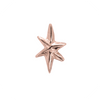 Lyra Six-Point Star Stud Earring 9ct Gold