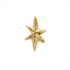 Lyra Star Nose Stud 9k Gold