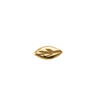 Sage | Leaf Push-Fit Labret 9ct Gold
