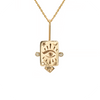 The High Priestess | 9ct Gold Tarot Gemstone Necklace